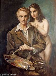 Artista Y Modelo — Jorge Apperley (george Owen Wynne Apperley)