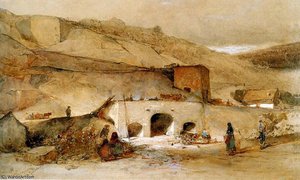 Chalkoven At Chaudfontaine Sun — Johannes Bosboom