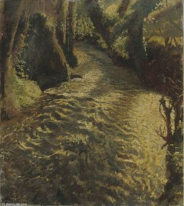 The Stream In Winter — Harold Harvey