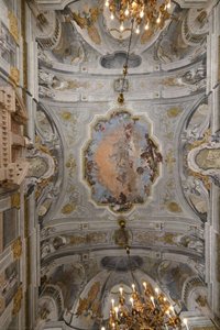 View Of The Decorated Ceiling Of Ballroom — Photographic Archive Of The Musei Civici Di Venezia