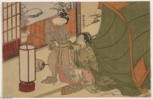 The Morning After — Suzuki Harunobu