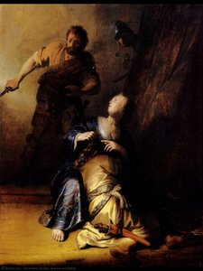 Samson And Delilah — Rembrandt Van Rijn, Dutch Baroque