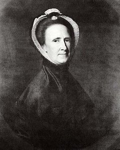 Mrs. Samuel Watts (sarah Osborne, Former Mrs Thomas Oxnard), (painting) — John Singleton Copley