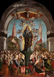Apotheosis Of St Ursula — Виторе Карпачо, Early Renaissance
