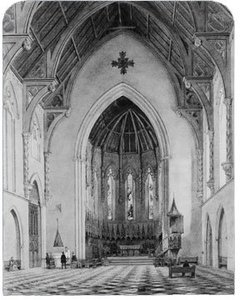 Chancel of trinity chapel new york
