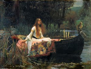 The Lady Of Shalott — John William Waterhouse, Pre-raphaelite
