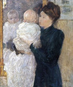 Mother And Child — John Henry Twachtman