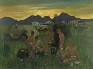 Brew Up And Halt For The Night, 9 April 1943 — Cyril Mount