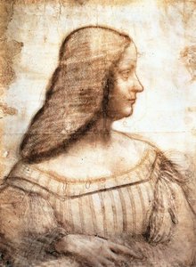 Isabella D'este — Leonardo Da Vinci, Renaissance