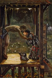 The Merciful Knight — Edward Coley Burne-jones, Romanticism