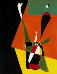 Muchacha Haciendo Educación Física — Joan Miró, Surrealist Expression