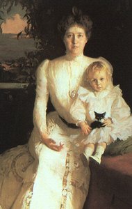 Mrs. Benjamin Thaw And Her Son — Frank Weston Benson