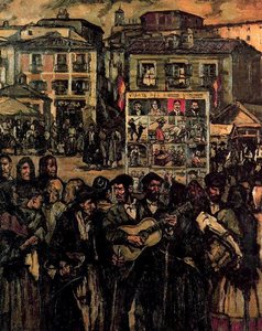 El Cartel Del Crimen — José Gutiérrez Solana, Expressionism