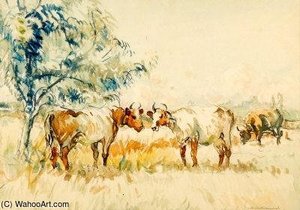 Three Cows From Our Jersey Herd — Arthur Henry Church
