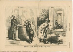 What I Know About Horace Greeley — Thomas Nast