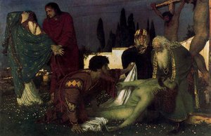 The Deposition — Arnold Böcklin