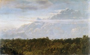 Thunder Clouds, Jamaica — Frederic Edwin Church