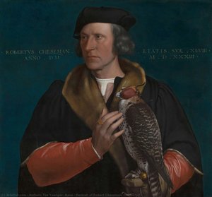 Portrait Of Robert Cheseman (1485-1547) — Holbein The Younger, Hans