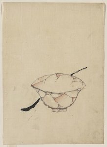 A Bowl With A Spoon — Katsushika Hokusai