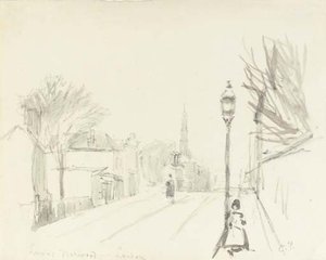 St Luke's Church, Lower Norwood — Camille Pissarro