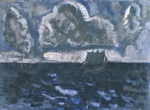 Off To The Banks — Marsden Hartley