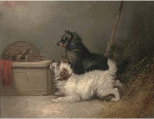 An Unwelcome Audience — George Armfield (smith)