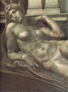 Medicis - Morgengrauen (detail) — Michelangelo Buonarroti, High Renaissance