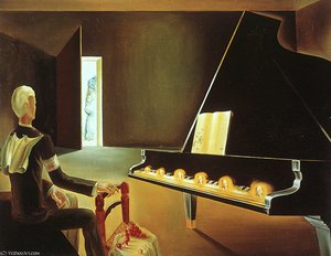 Dalí Partial Hallucination - Six Apparitions Of Lenin On A Gr — Salvador Dalí, Surrealism