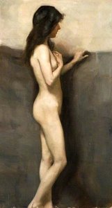 Standing Female Nude — Brian Hatton