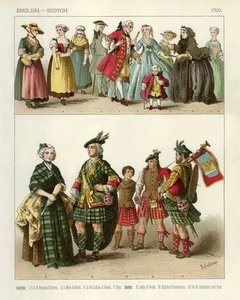 English And Scotch Costumes — Albert Kretschmer