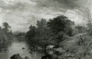 On The Ribble — Henry Thomas Dawson, Romanticism