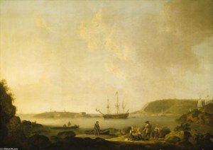 Drake's Island, Plymouth — Dominic Serres, Romanticism
