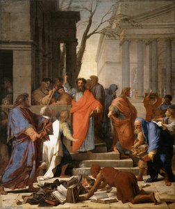 The Preaching Of St Paul At Ephesus