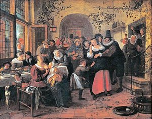 Peasant Wedding — Jan Havickszoon Steen