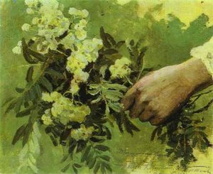 A Hand With Flowers — Mikhail Nesterov