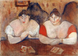 Rose And Amelie — Edvard Munch