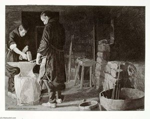 In The Smithy — Хенри Волф