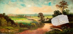 Landscape With Sheep