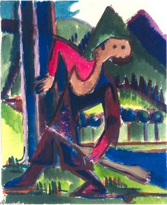 Boy With Arrow — Ernst Ludwig Kirchner