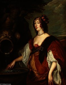 Lady Lucy Percy, Countess Of Carlisle — Sir Anthony Van Dyck