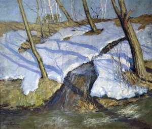 First Snow — Igor Emmanuilovich Grabar