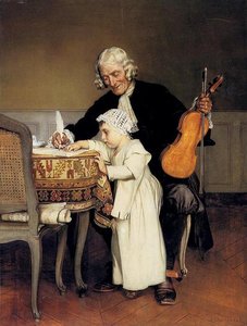 The Music Lesson — Eduard Charlemont