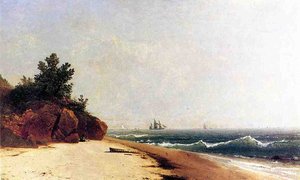 On The Coast, Beverly Shore, Massachusetts — John Frederick Kensett