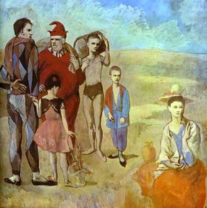Die Familie Der Saltimbanken — Pablo Picasso