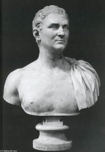 Bust Of Philipp Stosch — Edmé Bouchardon, Neoclassical Style