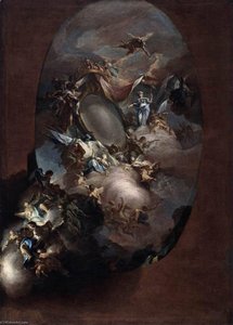 Apotheosis Of King Fedinand Iv And Queen Maria Carolina Of Naples — Pietro Bardellino
