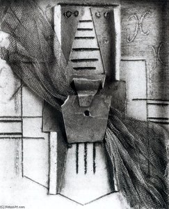 Guitar 5 — Pablo Picasso, Cubism
