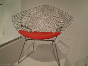 Diamond Chair, (1952) — Harry Bertoia