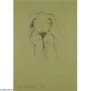 Nude Study — Ronald Brooks Kitaj