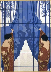 Winter's Arrival — Erté